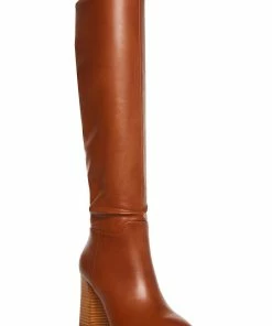 Brand new 🛒 Madden Girl Fairfield 👩 Womens Faux Leather Pointed Toe Knee-High 🥾 Boots 🔔