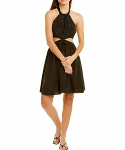 Outlet 🌟 women Celina Moon Halter Mini 👗 Dress 👏