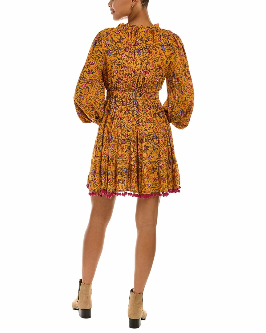 Budget βοΈ women Celina Moon Pom Pom Trim Mini π Dress π 4 Budget βοΈ women Celina Moon Pom Pom Trim Mini π Dress π - Image 2