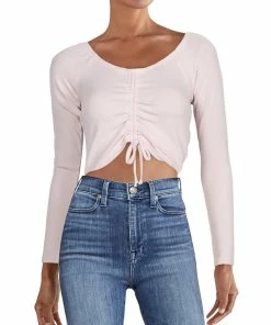 Top 10 🛒 Madden Girl Juniors 👩 Womens Ribbed Ruched Crop Top 🌟 -Celina Moon Shop 1eb0689eff704a5aa25c16b137c4dbfe 1080x