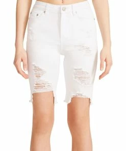 Discount ✔️ Madden Girl Bandit 👩 Womens Mid-Rise Destroyed Bermuda Shorts ⌛ -Celina Moon Shop 3b220cf98ff54e4e8a68dd901d2eaafa 1080x