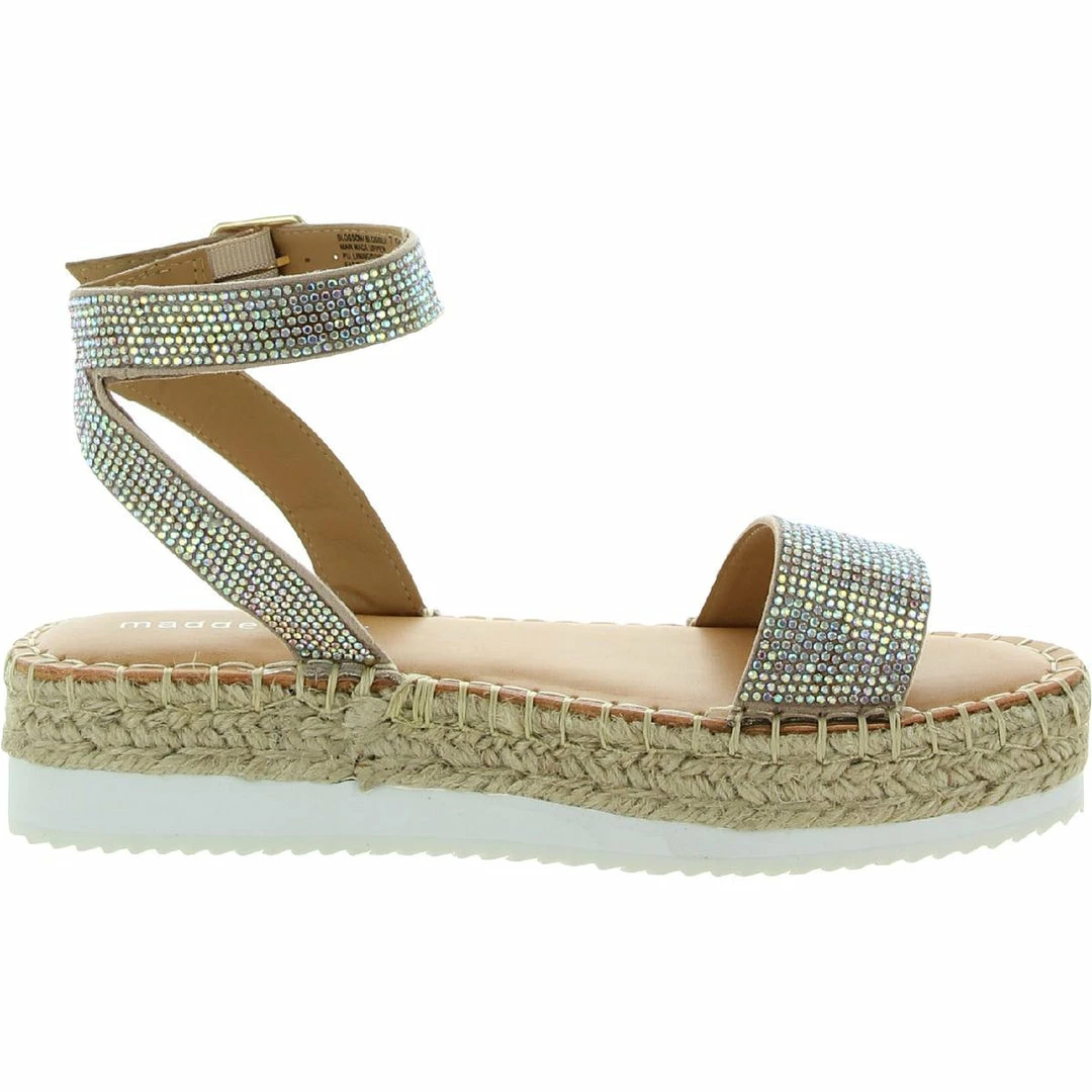 New β Madden Girl Blossum π© Womens Rhinestone π Dressy Flatform π©΄ Sandals π― 4 New β Madden Girl Blossum π© Womens Rhinestone π Dressy Flatform π©΄ Sandals π― - Image 2