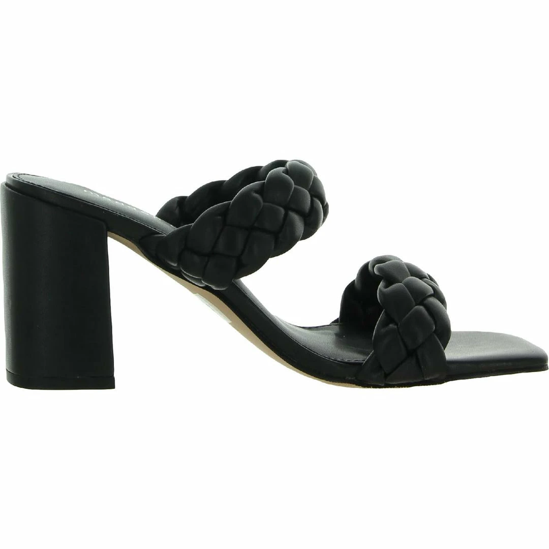 Discount βοΈ Madden Girl Dixcy π© Womens Faux Leather Braided Mule π©΄ Sandals π 4 Discount βοΈ Madden Girl Dixcy π© Womens Faux Leather Braided Mule π©΄ Sandals π - Image 2