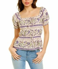 Hot Sale ❤️ women Celina Moon Short Sleeve Blouse ⭐