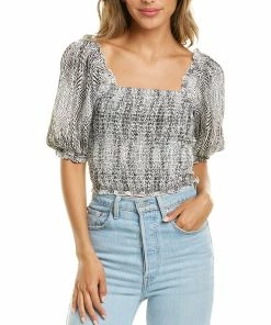 Budget 🎁 women CELINA MOON Smocked Blouse 🤩