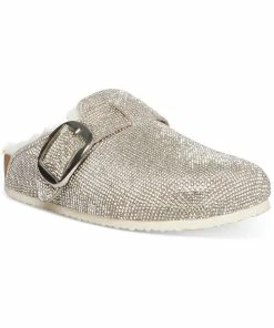 Best Pirce 🌟 Madden Girl Peony 👩 Womens FauxFur Slip-On Mules 🧨