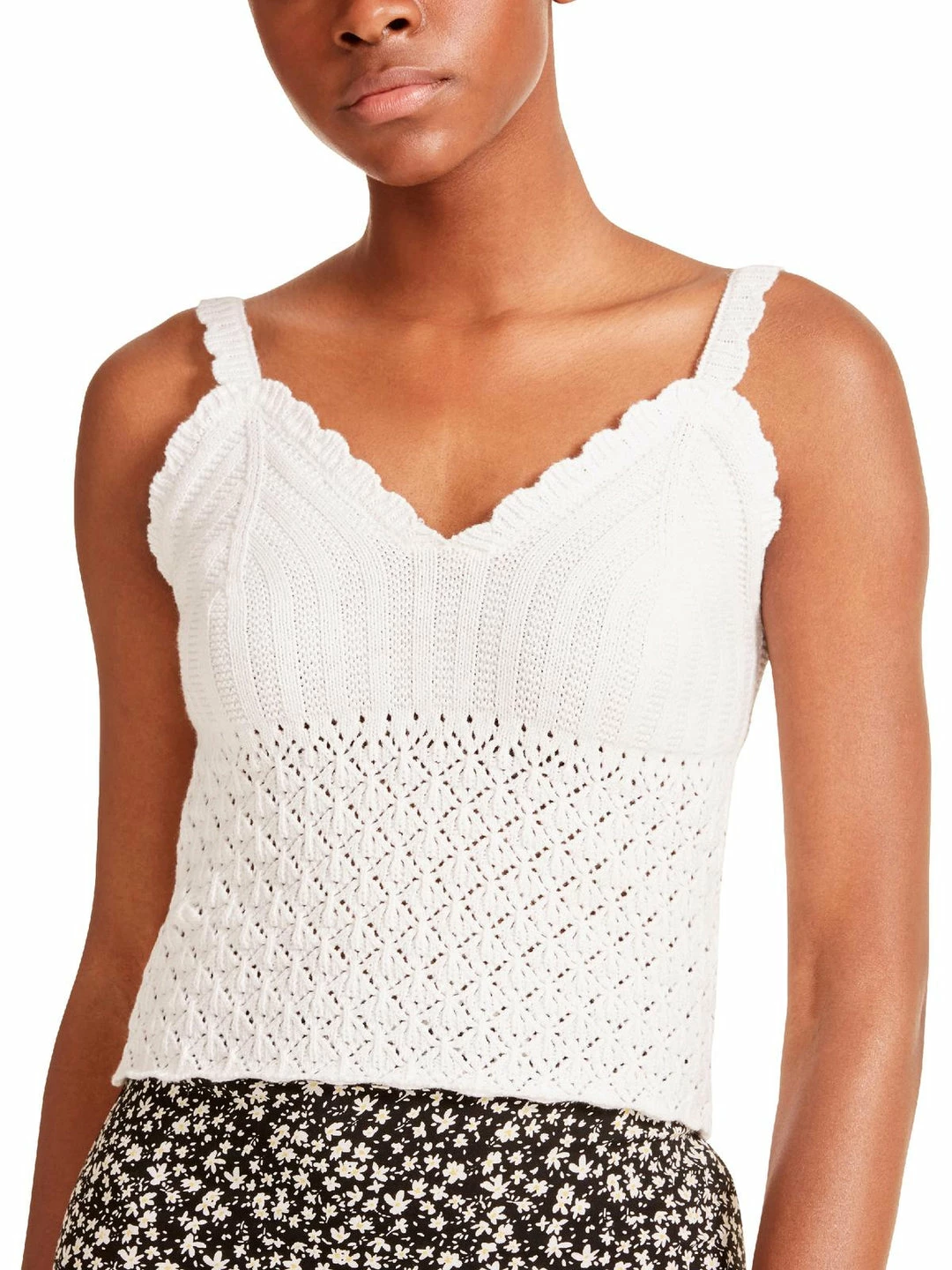 Coupon π― Madden Girl π© Womens Crochet V-Neck Tank Top β 3 Coupon π― Madden Girl π© Womens Crochet V-Neck Tank Top β - Image 2