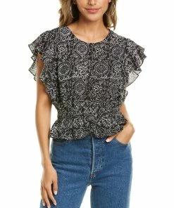 Wholesale ⭐ women CELINA MOON Ruffle Blouse 🔔