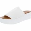 Promo ❤️ Madden Girl Shelbie 👩 Womens Open Toe Slip On Platform 🩴 Sandals 🎉