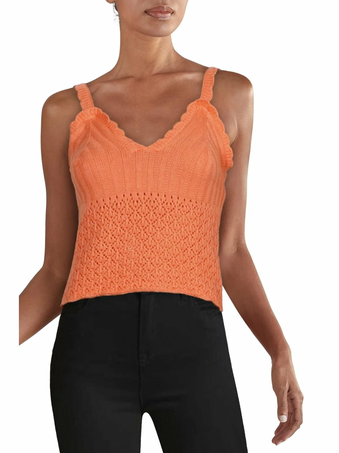 Coupon π― Madden Girl π© Womens Crochet V-Neck Tank Top β 2 Coupon π― Madden Girl π© Womens Crochet V-Neck Tank Top β