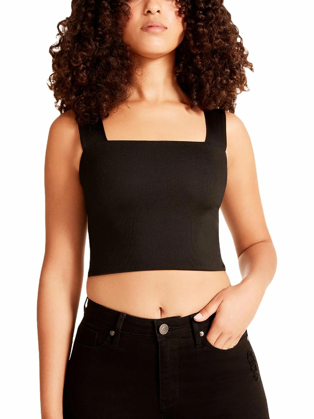 Flash Sale β Madden Girl π© Womens Cross Back Fitted Crop Top π 3 Flash Sale β Madden Girl π© Womens Cross Back Fitted Crop Top π