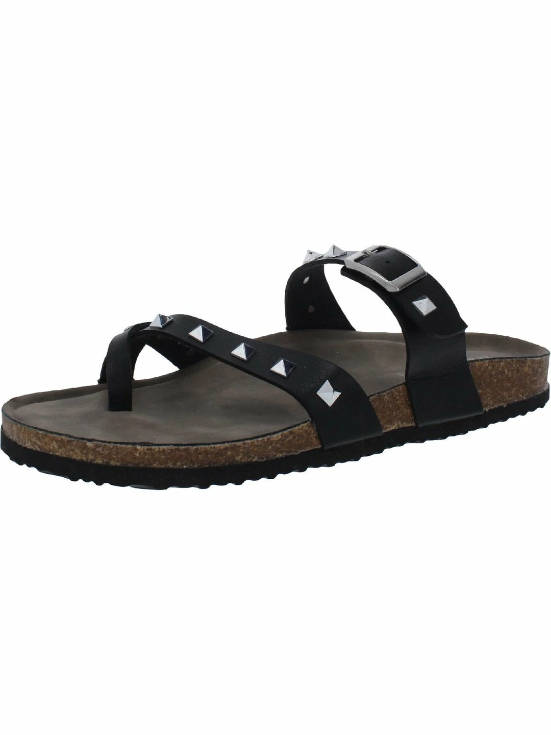 Budget π Madden Girl Perk S π© Womens Faux Leather Studded Footbed π©΄ Sandals π― 3 Budget π Madden Girl Perk S π© Womens Faux Leather Studded Footbed π©΄ Sandals π―