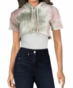 Brand new 💯 Madden Girl 👩 Womens Tie-Dye Cropped Hoodie 🎁