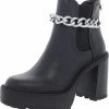 Buy 🎉 Madden Girl Kamora 👩 Womens Faux Leather Chain Chelsea 🥾 Boots 🥰 -Celina Moon Shop 70517327fd0b4c95b2a268fb6a30c478 1080x
