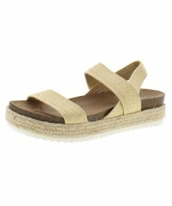 Best Sale ⭐ Madden Girl Cybell 👩 Womens Espadrilles Slip On Wedge 🩴 Sandals 🎁