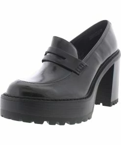New 🤩 Madden Girl Kassidy 👩 Womens Slip On Heel Loafer 👠 Heels 👏