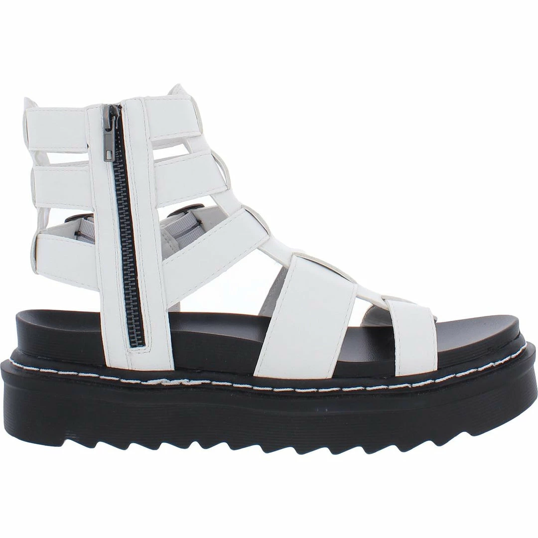 New 𧨠Madden Girl Dorite π© Womens Faux Leather Ankle Gladiator π©΄ Sandals π₯ 5 New 𧨠Madden Girl Dorite π© Womens Faux Leather Ankle Gladiator π©΄ Sandals π₯ - Image 3