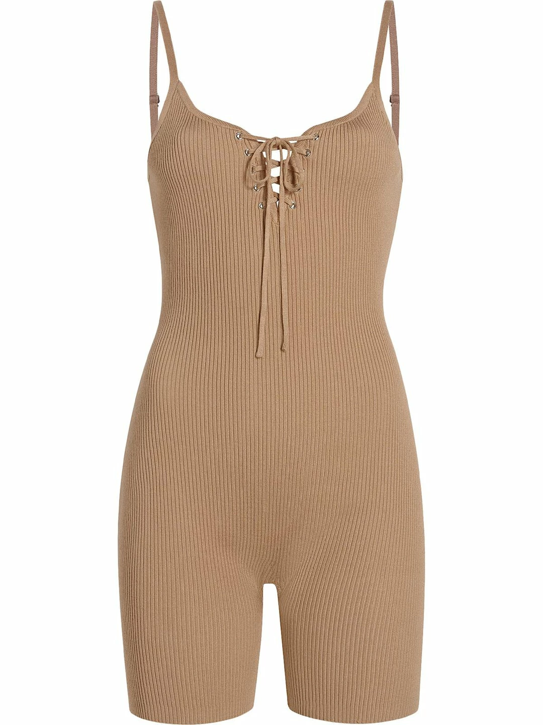 Cheap π Madden Girl π© Womens Lace-Up Ribbed Romper π₯ 3 Cheap π Madden Girl π© Womens Lace-Up Ribbed Romper π₯