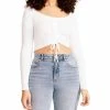 Top 10 🛒 Madden Girl Juniors 👩 Womens Ribbed Ruched Crop Top 🌟 -Celina Moon Shop a050e765437447c08e49c66b5f74f580 1080x