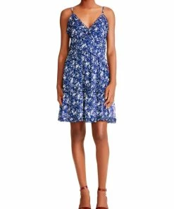 Outlet 🎉 Madden Girl 👩 Womens Chiffon Floral Print Sundress 👍