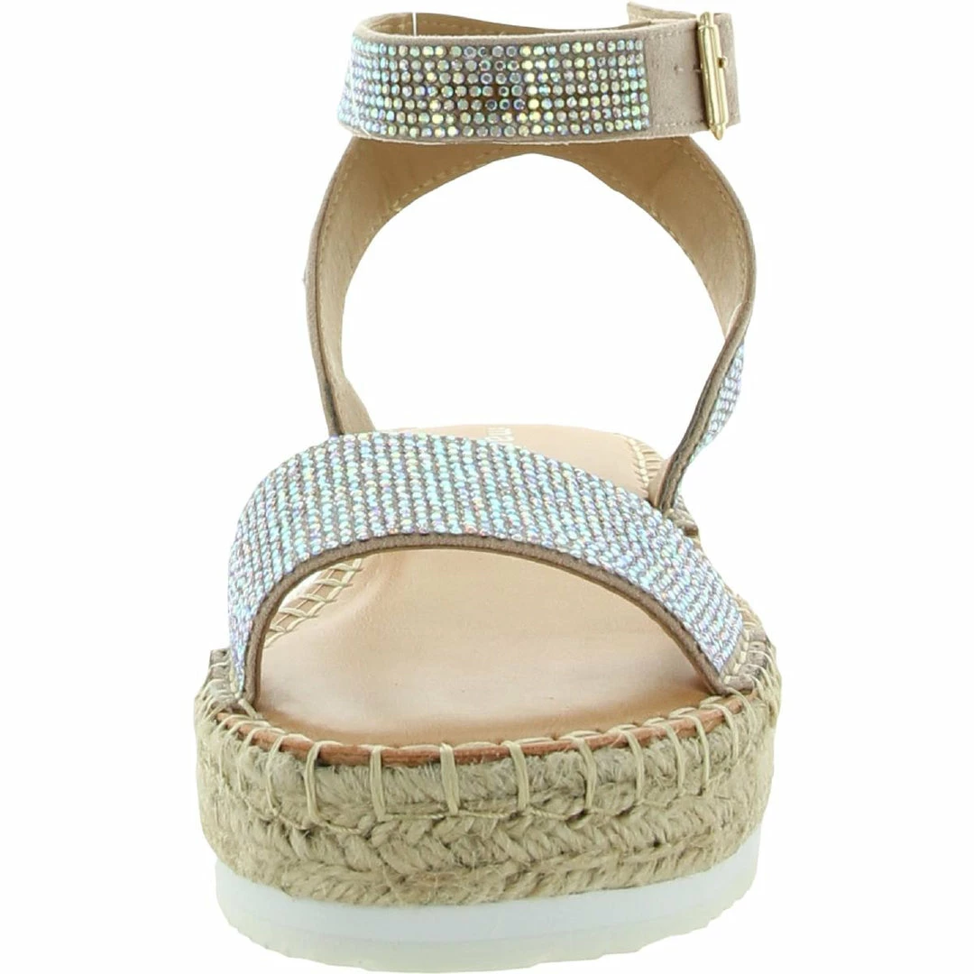 New β Madden Girl Blossum π© Womens Rhinestone π Dressy Flatform π©΄ Sandals π― 5 New β Madden Girl Blossum π© Womens Rhinestone π Dressy Flatform π©΄ Sandals π― - Image 3