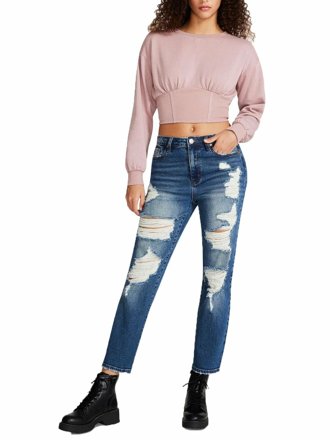 New β Madden Girl Juniors Clark π© Womens Distressed Denim Straight Leg π Jeans π 3 New β Madden Girl Juniors Clark π© Womens Distressed Denim Straight Leg π Jeans π