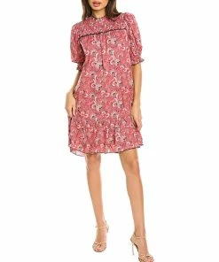 Buy 😉 women Celina Moon Smocked Yoke Mini 👗 Dress 😉