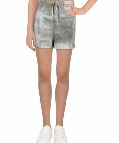Hot Sale ⌛ Madden Girl 👩 Womens Tie-Dye Drawstring Shorts 🎁