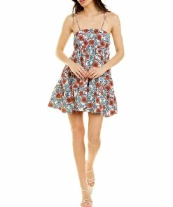 Outlet 👍 women Celina Moon Babydoll Mini 👗 Dress 🛒