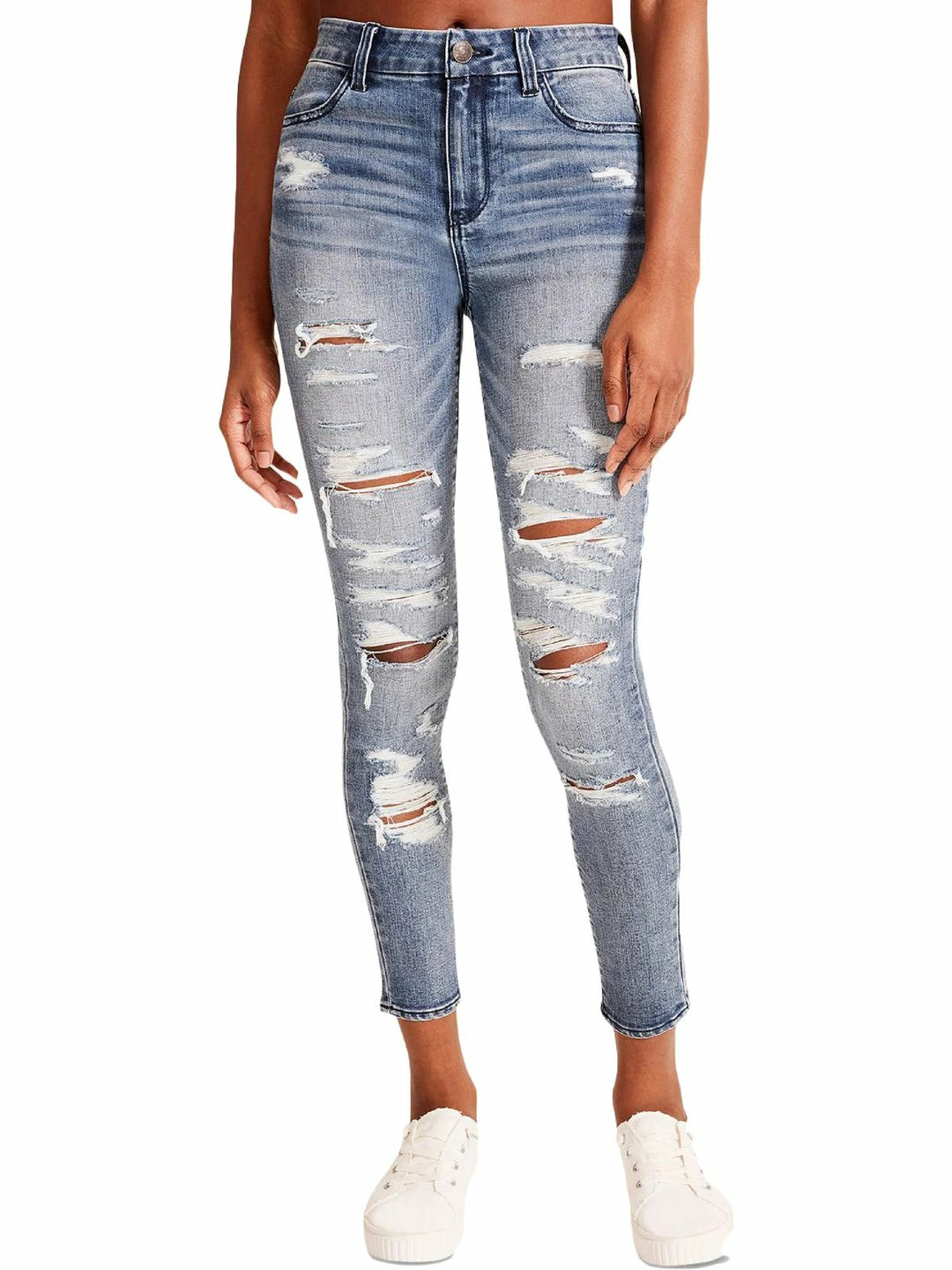 Outlet π Madden Girl Juniors Rocker π© Womens High Rise Destroyed Skinny π Jeans π 3 Outlet π Madden Girl Juniors Rocker π© Womens High Rise Destroyed Skinny π Jeans π