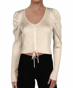 New 👍 Madden Girl Juniors 👩 Womens V-Neck Crop Top Cropped 🧨