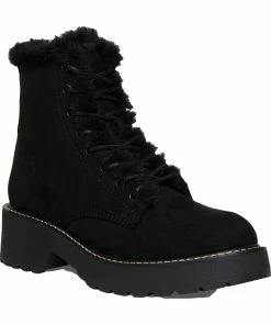 Coupon 🌟 Madden Girl Carra 👩 Womens Faux-Suede Lace-Up Ankle 🥾 Boots 🎁