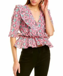 Budget ✨ women Celina Moon Peplum Blouse 🌟