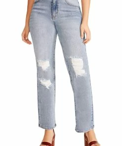 Brand new 😍 Madden Girl Love 👩 Womens High Rise Ripped Straight Leg 👖 Jeans 🥰