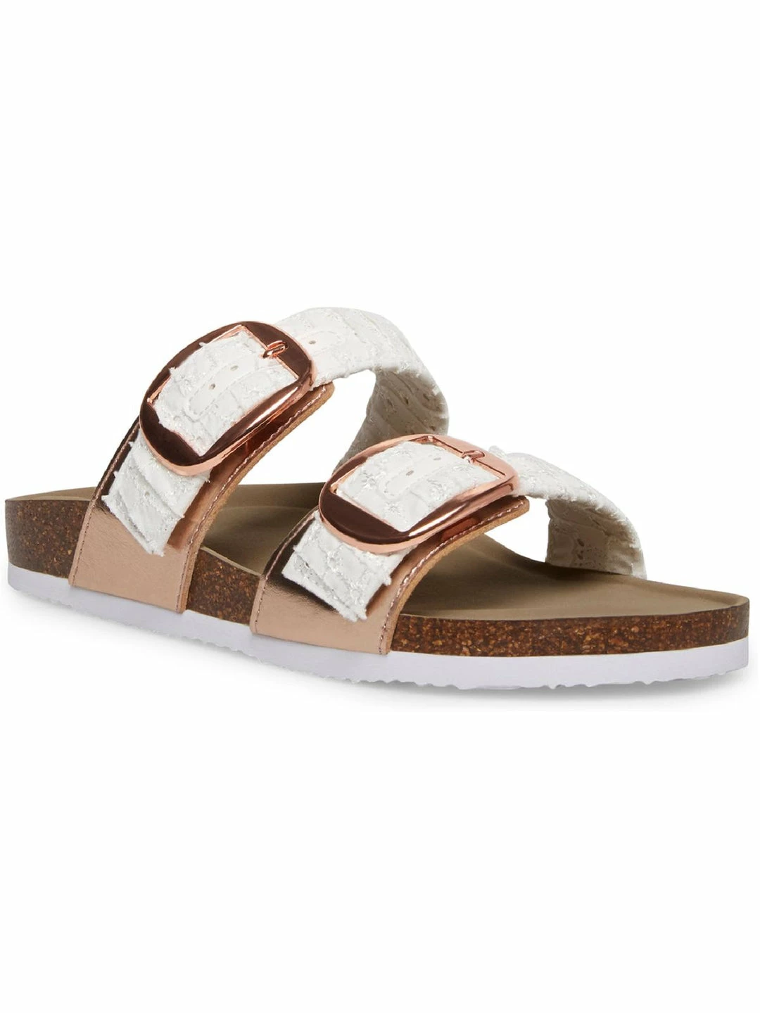 Best deal β Madden Girl Bonus π© Womens Slides Buckle Footbed π©΄ Sandals π 3 Best deal β Madden Girl Bonus π© Womens Slides Buckle Footbed π©΄ Sandals π