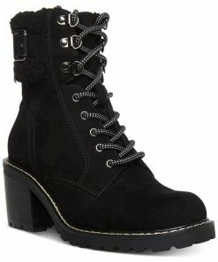 Best deal 😀 Madden Girl Jansen 👩 Womens Lug Sole Heeled Ankle 🥾 Boots ⭐